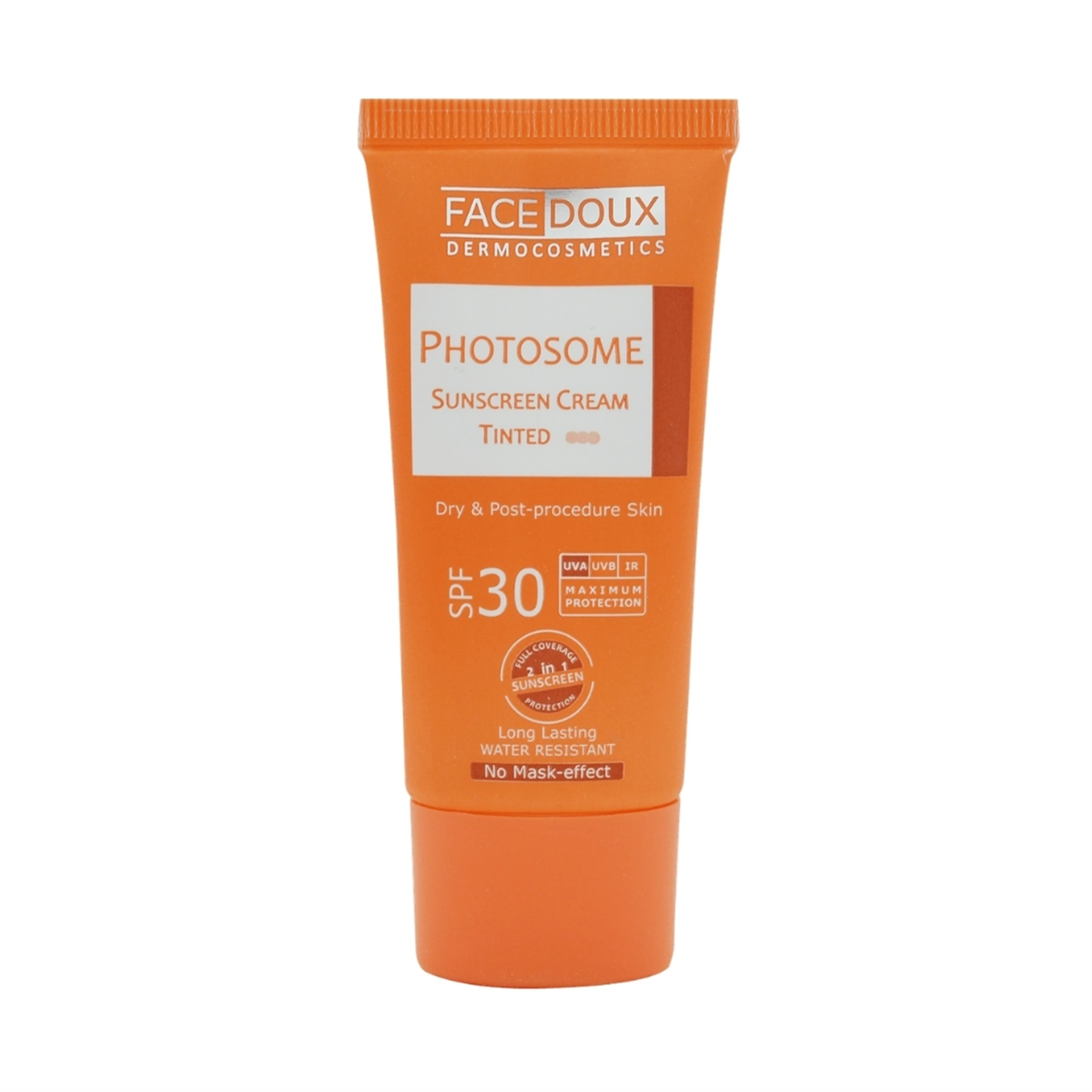 کرم ضد آفتاب رنگی بژ متوسط فوتوزوم SPF 30 فیس دوکس حجم 40 میلی لیتر