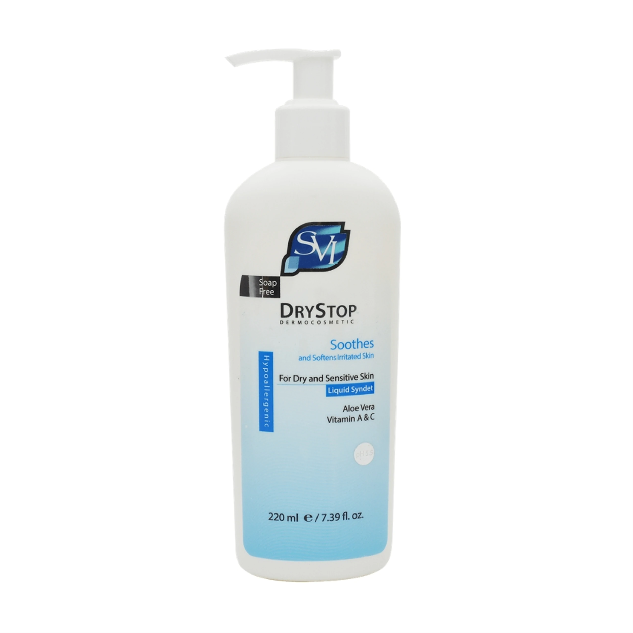 پن مایع درای استاپ اس وی آی مدل Dry stop مناسب پوست خشک حجم 220 میلی لیتر