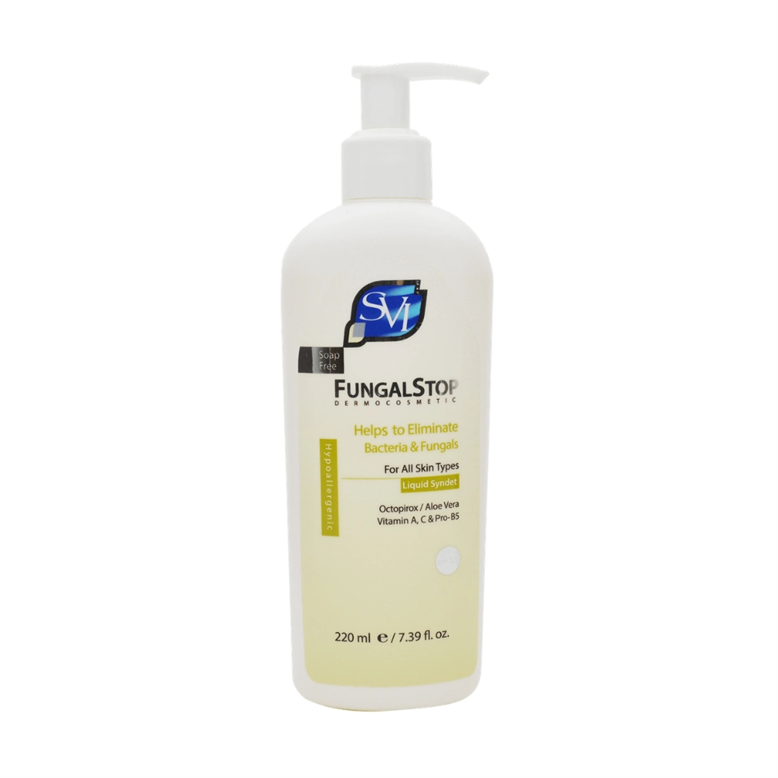 پن مایع ضد باکتری و ضد قارچ اس وی آی مدل Fungal Stop حجم 220 میلی لیتر